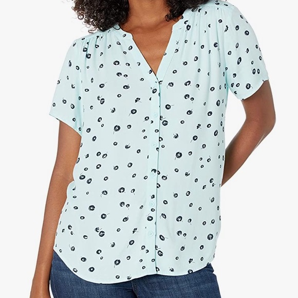 Womens button front blouse - Picture 1 of 10